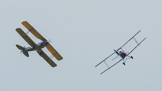 De Havilland DH82A Tiger Moth x 2