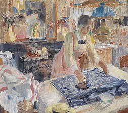 Ironing by Rik Wouters. 1912