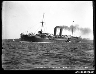 HMHS <i>China</i> Hospital ship of the Royal Navy