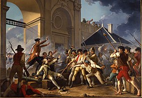Jean-Jacques Le Barbier, Le Courage héroïque du jeune Désilles, le 31 août 1790, à l'affaire de Nancy (1794).