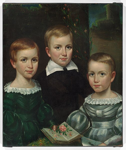 Archivo:Dickinson children painting.jpeg