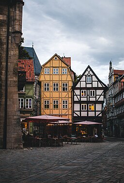 Breite Straße in Quedlinburg