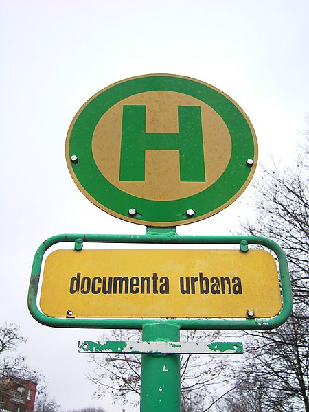 Documenta urbana haltestelle