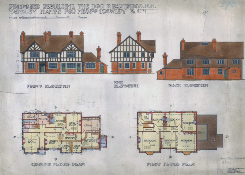 File:Dog & Pheasant Pub, Yateley, Hampshire.png