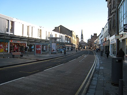 Dumbarton town centre, 2006.