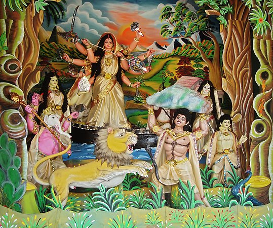 (22 October 2012) Goddess Durga by Joydeep Chakraborty