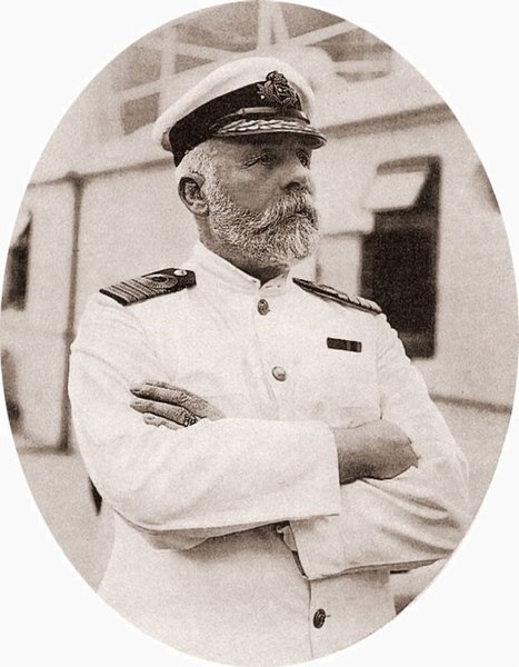 Captain of the RMS Titanic, E J Smith