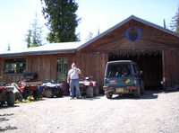 Edna Bay Alaska general store and post office, summer 2006