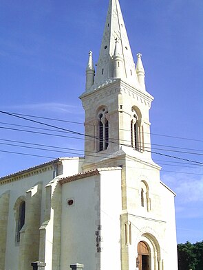 Eglise de Lanton du XIIe.JPG