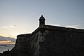 El Morro at sunset