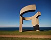 An example of a monumental sculpture by Eduardo Chillida