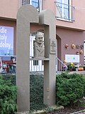 Miniatuur voor Bestand:Emil Kolben memorial Strančice.JPG