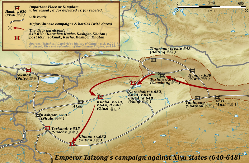Emperor Taizong's campaign against Xiyu states