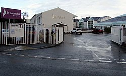 Entrance to St Joseph's Hospital, Malpas, Newport - geograph.org.uk - 4789303.jpg