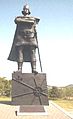 Estátua do navegador Português Gaspar Corte-Real na Terra Nova ( St. John's - Newfoundland ) oferta do Estado Português..jpg
