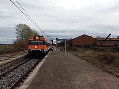 R12 à Bellpuig, à destination de Lérida Pyrénées