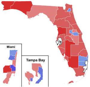 State Senate district results FL 2022 GOV STATE SENATE.svg