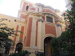 Santa Caterina da Siena, Naples church located in the city center of Naples, Italy