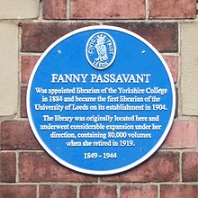 Fanny Passavant plaque Jan 2022.jpg