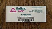 Thumbnail for File:FasTrak Flex.jpg