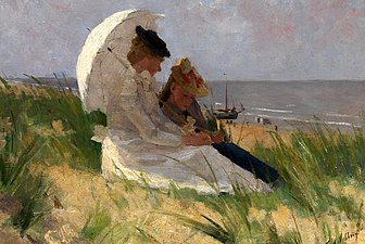 On the dunes in Zandvoort (1892)