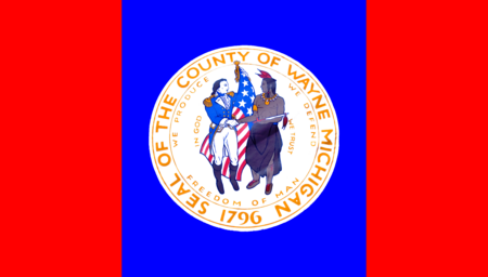 ไฟล์:Flag_of_Wayne_County,_Michigan.png