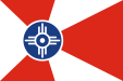 Flag of Wichita, Kansas, USA