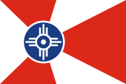 Wichitan lippu, Kansas.svg