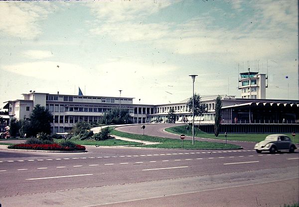 Zurich Airport in 1956