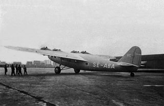 Fokker F.XXII airplane