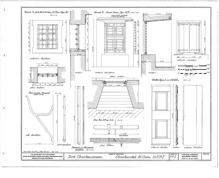 File:Fort Christiansvaern, Company Street vicinity, Christiansted, St. Croix, VI HABS VI,1-CHRIS,4- (sheet 20 of 26).tif