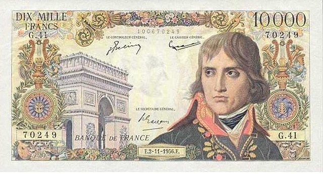 INCROYABLE réplique 1000, 10 000, copie de billet de banque de 100 000  certificats dor 1934 -  France