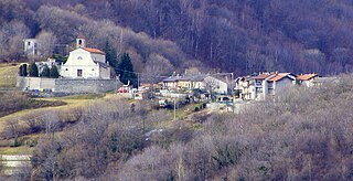 Frassinere Frazione in Piedmont, Italy