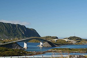 Fredvang Bridges in Norway