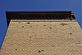 Deutsch: Fassadendetail der Friedrich-Fröbel-Schule in Magdeburg-Altstadt. This is a photograph of an architectural monument. It is on the list of cultural monuments of Magdeburg.