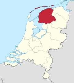 Friesland in the Netherlands.svg