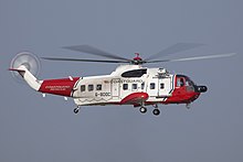 A Netherlands Coastguard S-61L operated by Bristow Helicopters