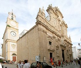 Immagine illustrativa della sezione del Duomo di Gallipoli