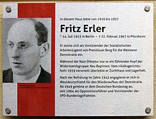 Gedenktafel Chodowieckistr 17 (Prenz) Fritz Erler.jpg