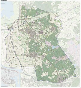 Dutch Topographic map of Woensdrecht, June 2015