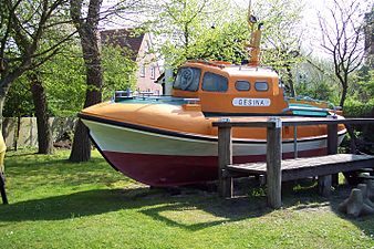 SRB GESINA – heute Museumsboot auf Wangerooge