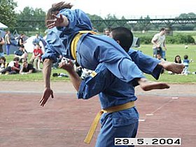 Vovinam Viet vo dao'nun uçan makası.