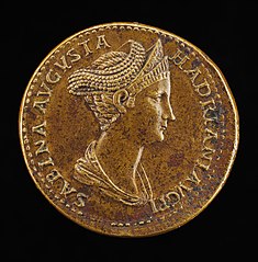 Sabina, died  A.D. 136 or 137, Wife of Hadrian [obverse]