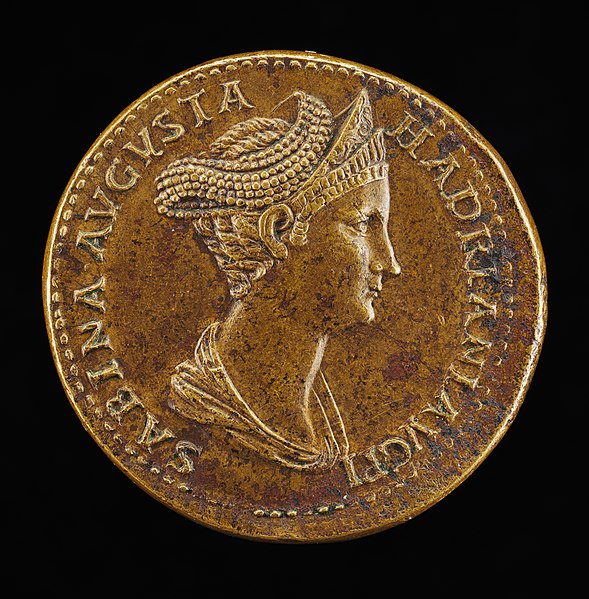 File:Giovanni da Cavino, Sabina, died A.D. 136 or 137, Wife of Hadrian (obverse), NGA 45046.jpg