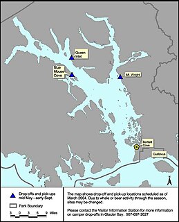 Glacier Bay Basin Bay in southeastern Alaska