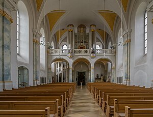 Grafenrheinfeld Pfarrkirche Kreuzauffindung Empore HRS-20231008-RM-162019.jpg