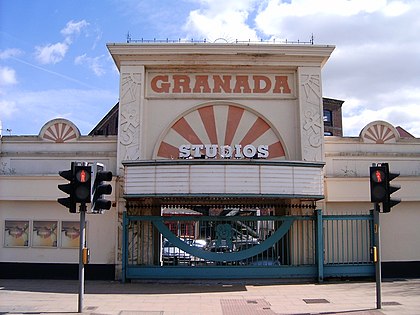 Entrance to Granada Studios Tour