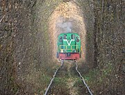 Một chuyến tàu đi qua đường hầm (1)