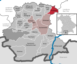 Großweil - Localizazion