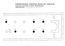 Ground plan of church complex